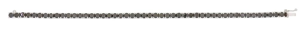 18k Gold Tennis Bracelet with Natural Diamonds