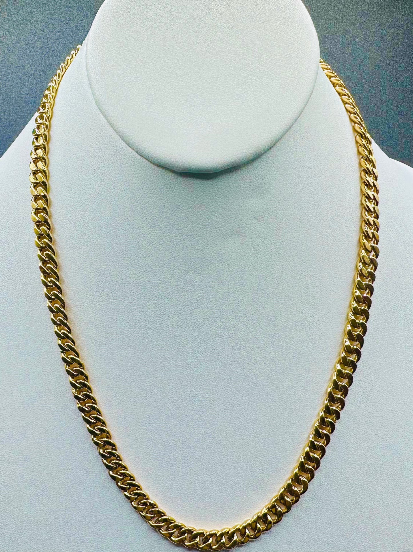 18K Gold Cuban Chainlink